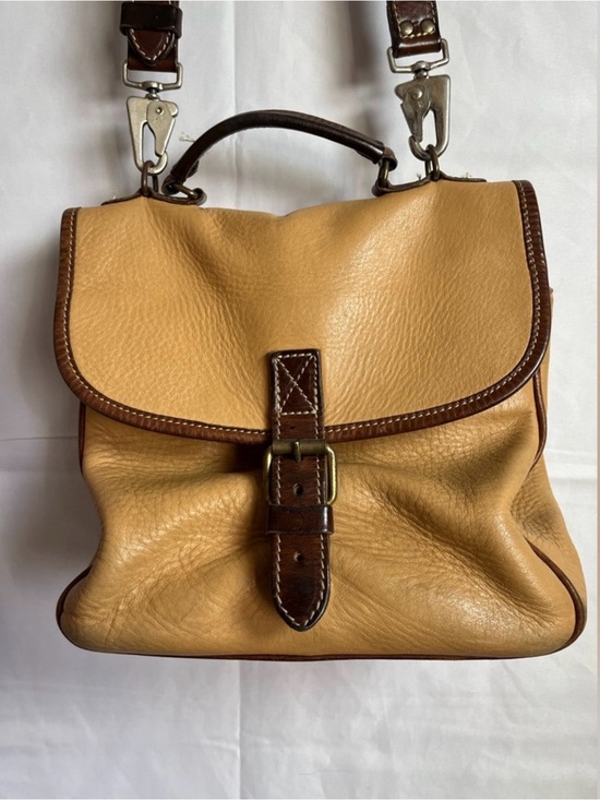 Roots Handbags - RARE ROOTS TRIBE LEATHER BAG